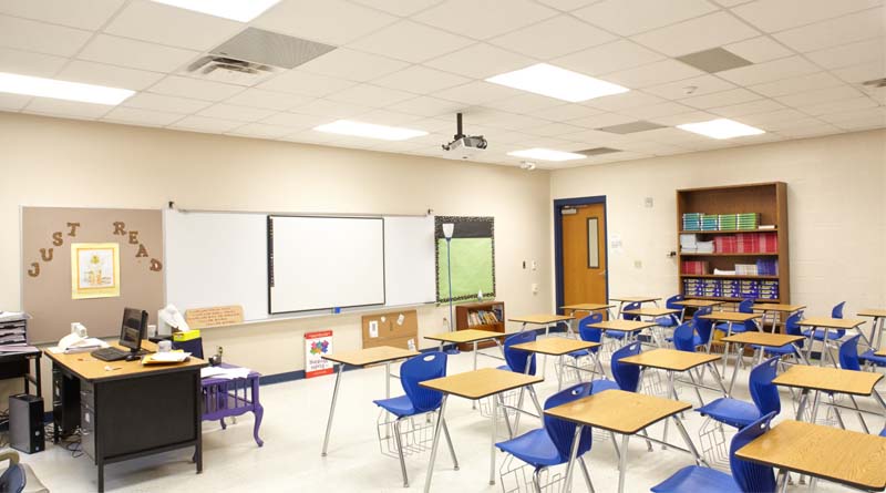 LED lighting in schools