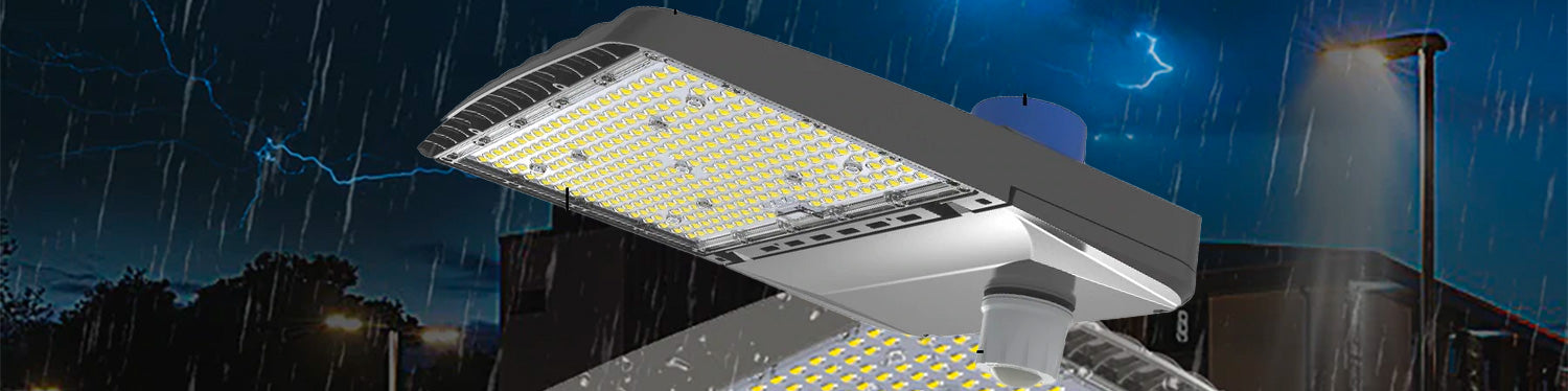 Konlite Vela Series LED Parking lot lights