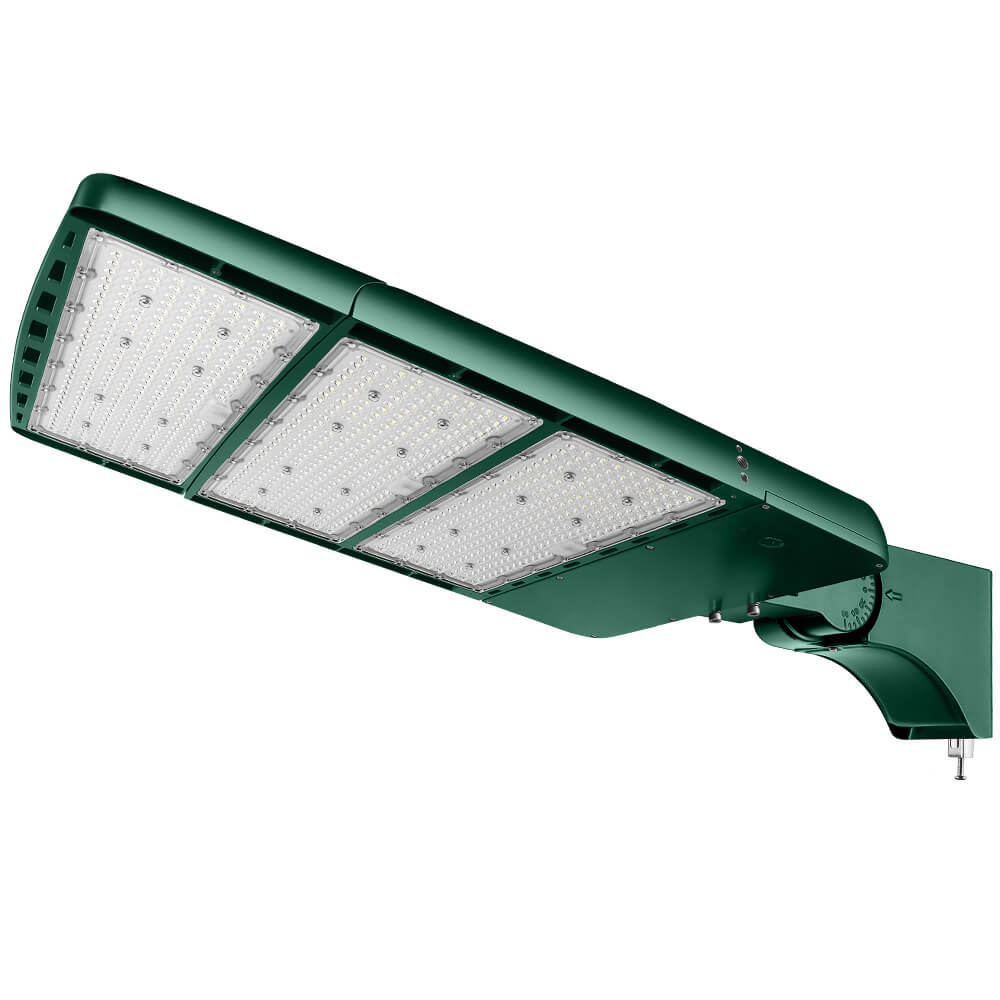 Konlite Spica 600W LED Tennis court light with an extrusion Mount
