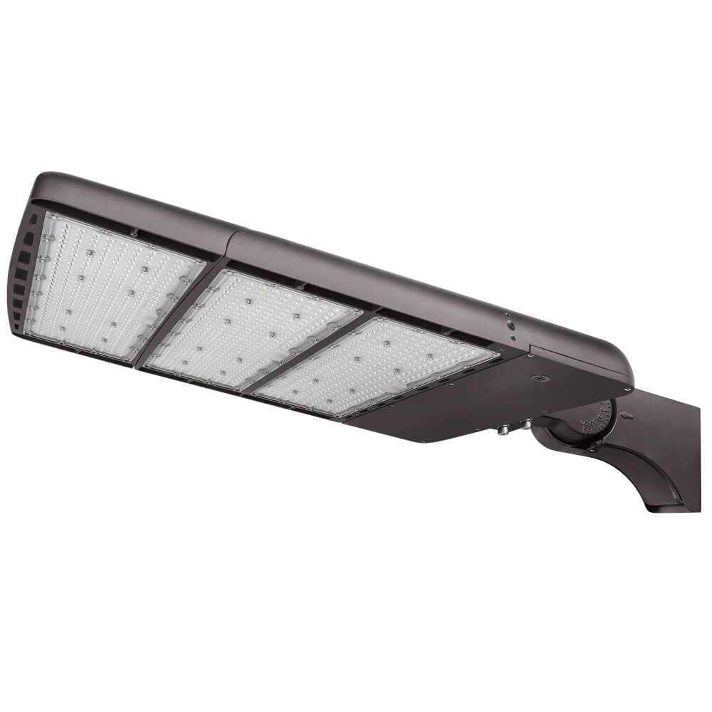 Konlite Spica 600W LED Tennis court light with an extrusion Mount