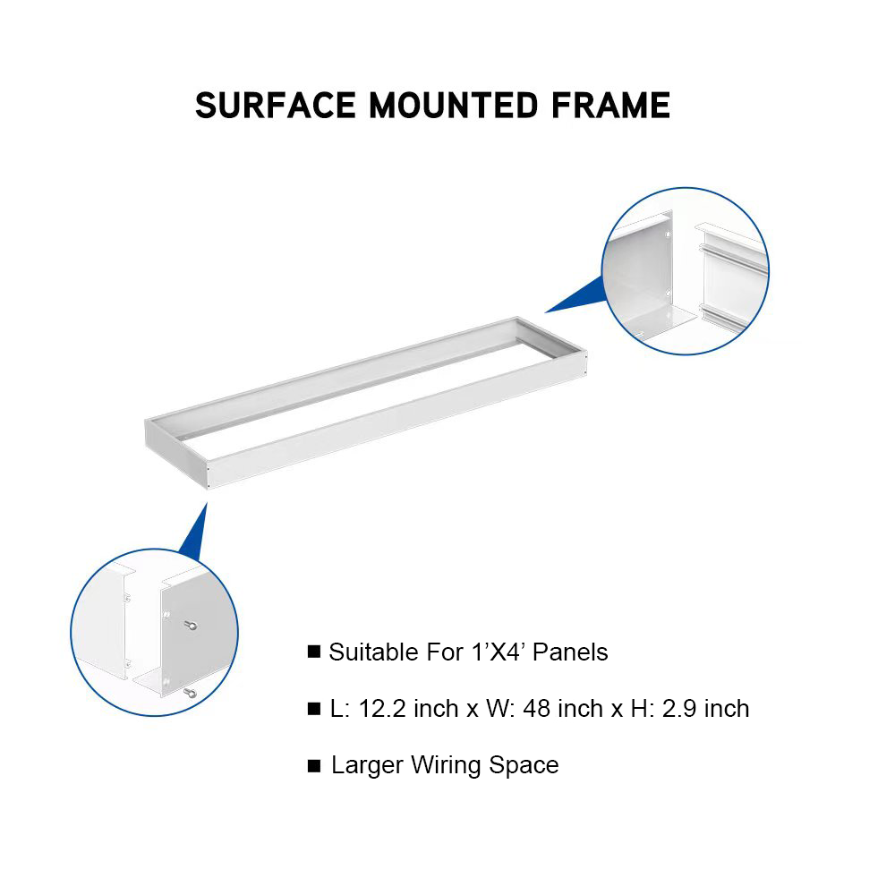 1'x4' Surface Mount Kit for LED Panel Light