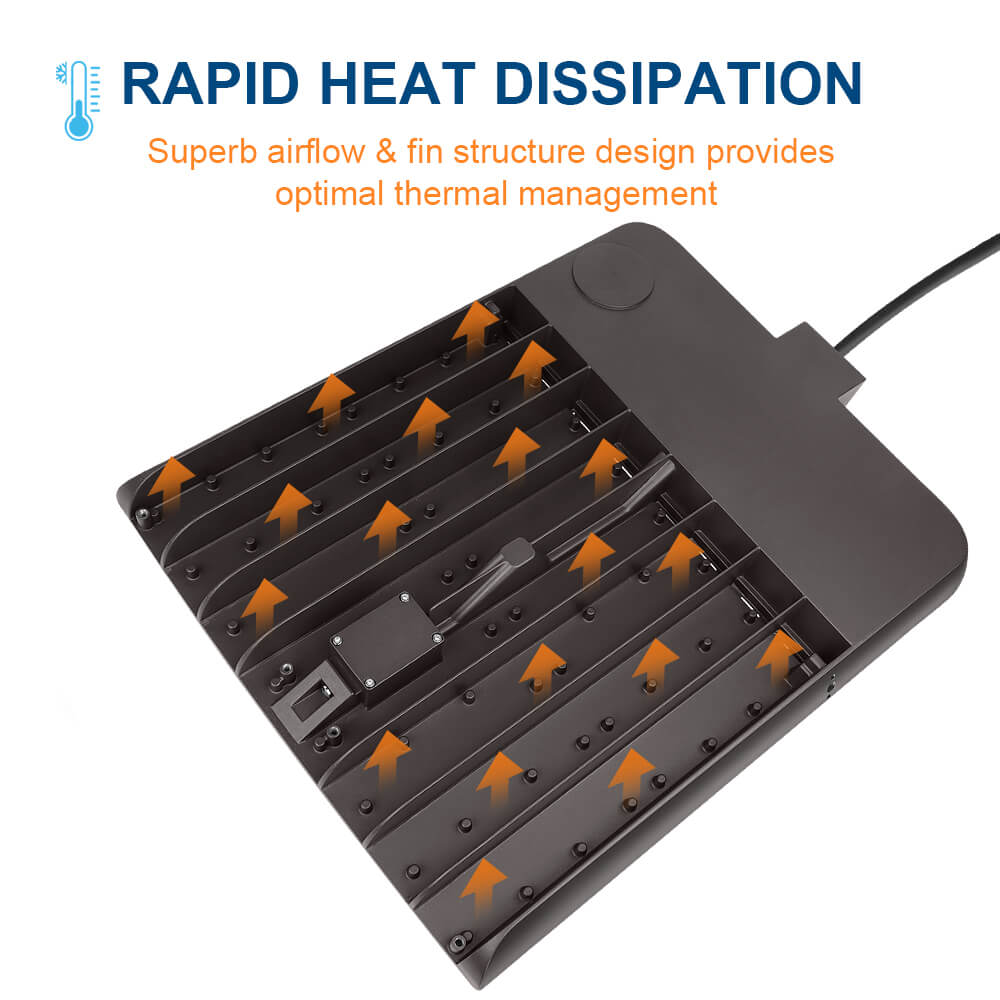 Konlite Spica 400W LED Tennis court light heat dissipation