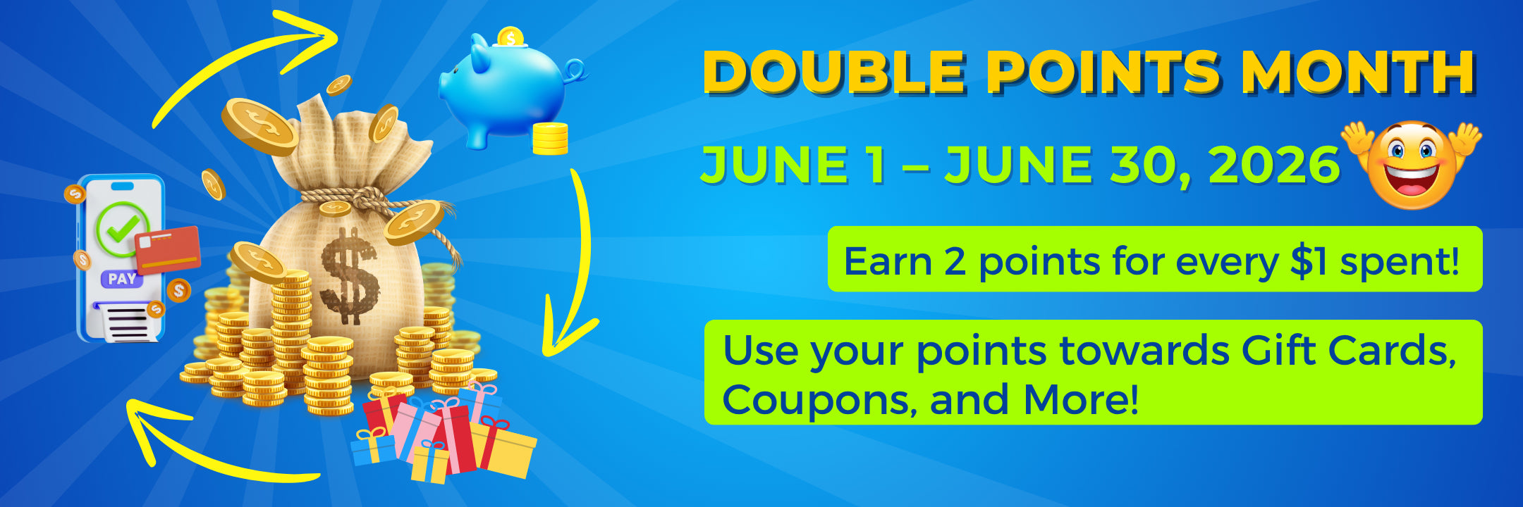 Double Point Promotion