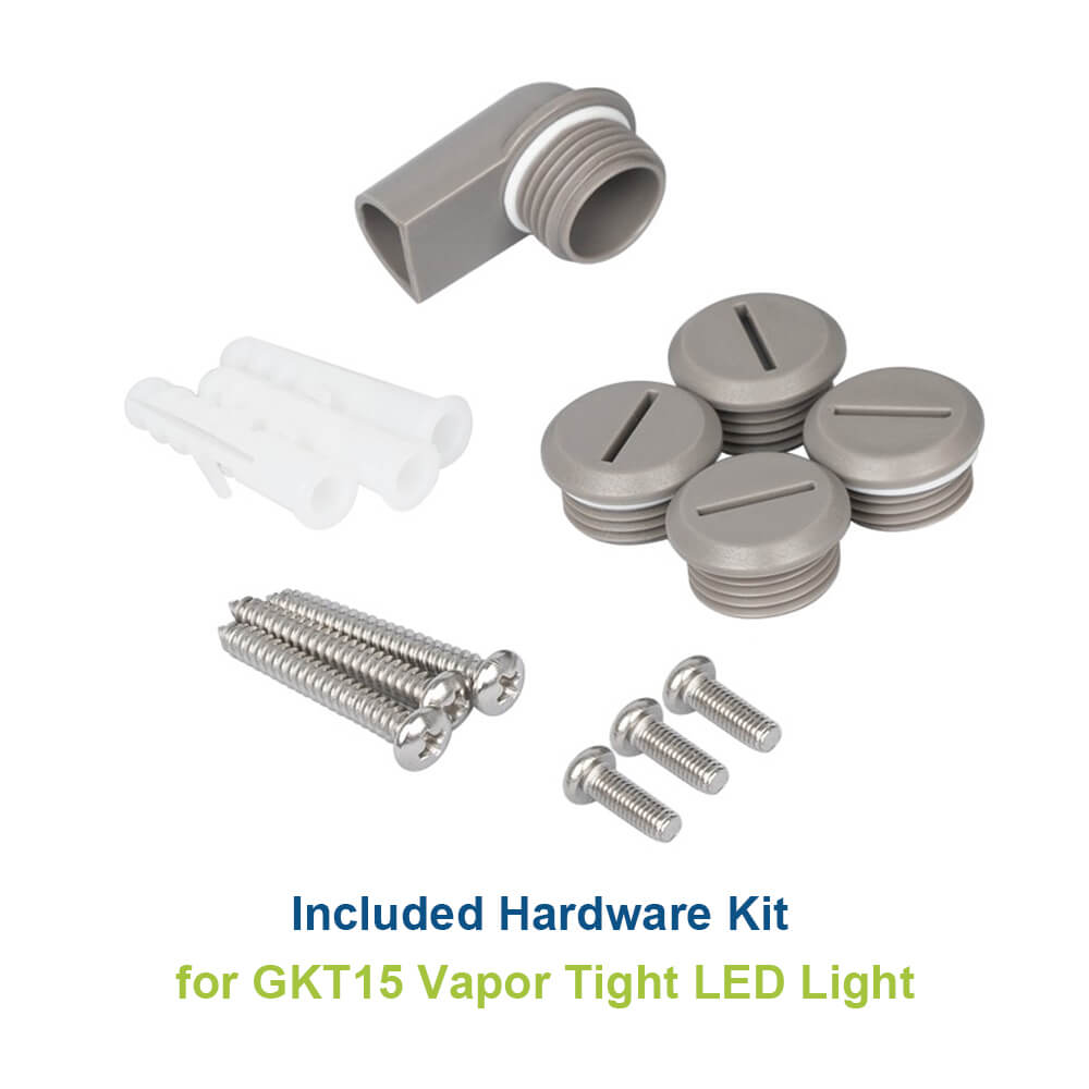 Konlite Vapor Tight LED Light Fixture accessories