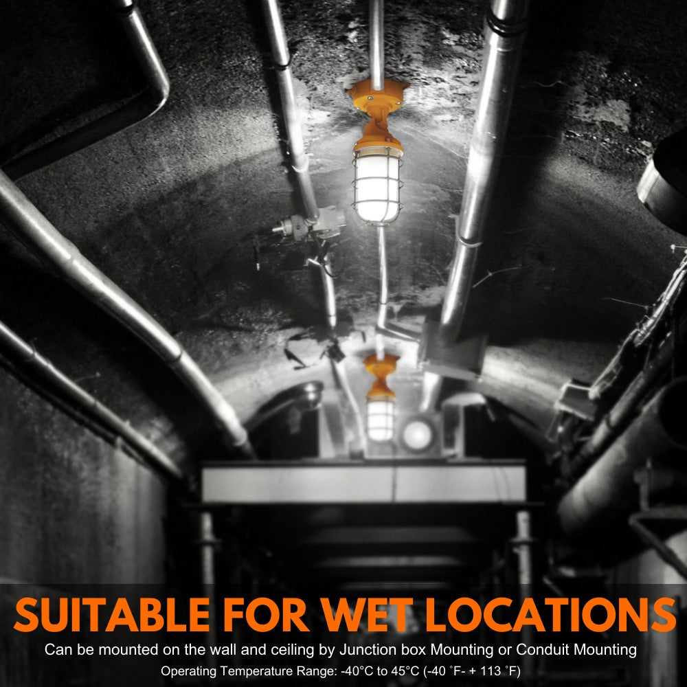 Konlite Vapor Tight LED Light Fixture