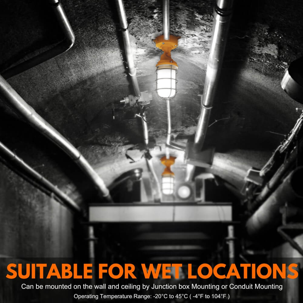 Konlite Vapor Tight LED Light Fixture