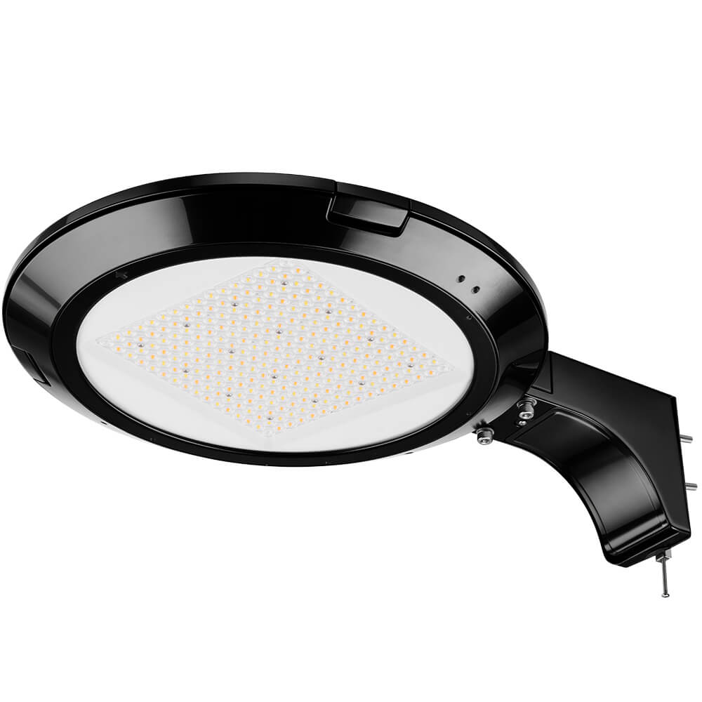Konlite Atria LED Black Area Light Fixture