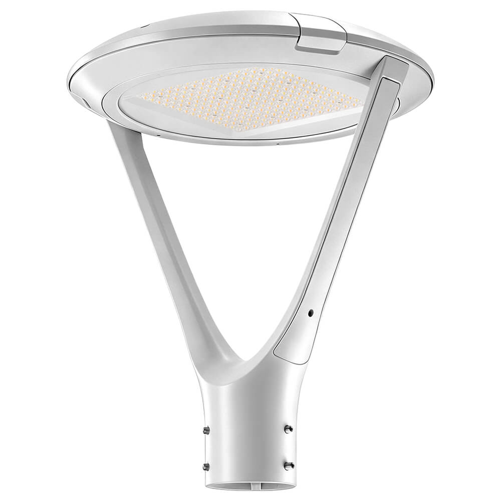 Architectural design of Konlite Atria LED White Post Top Light