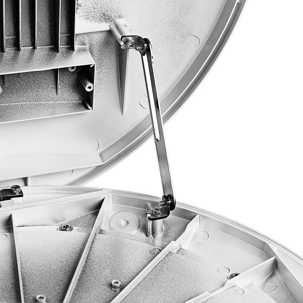 Internal view of White Atria Post Top Light