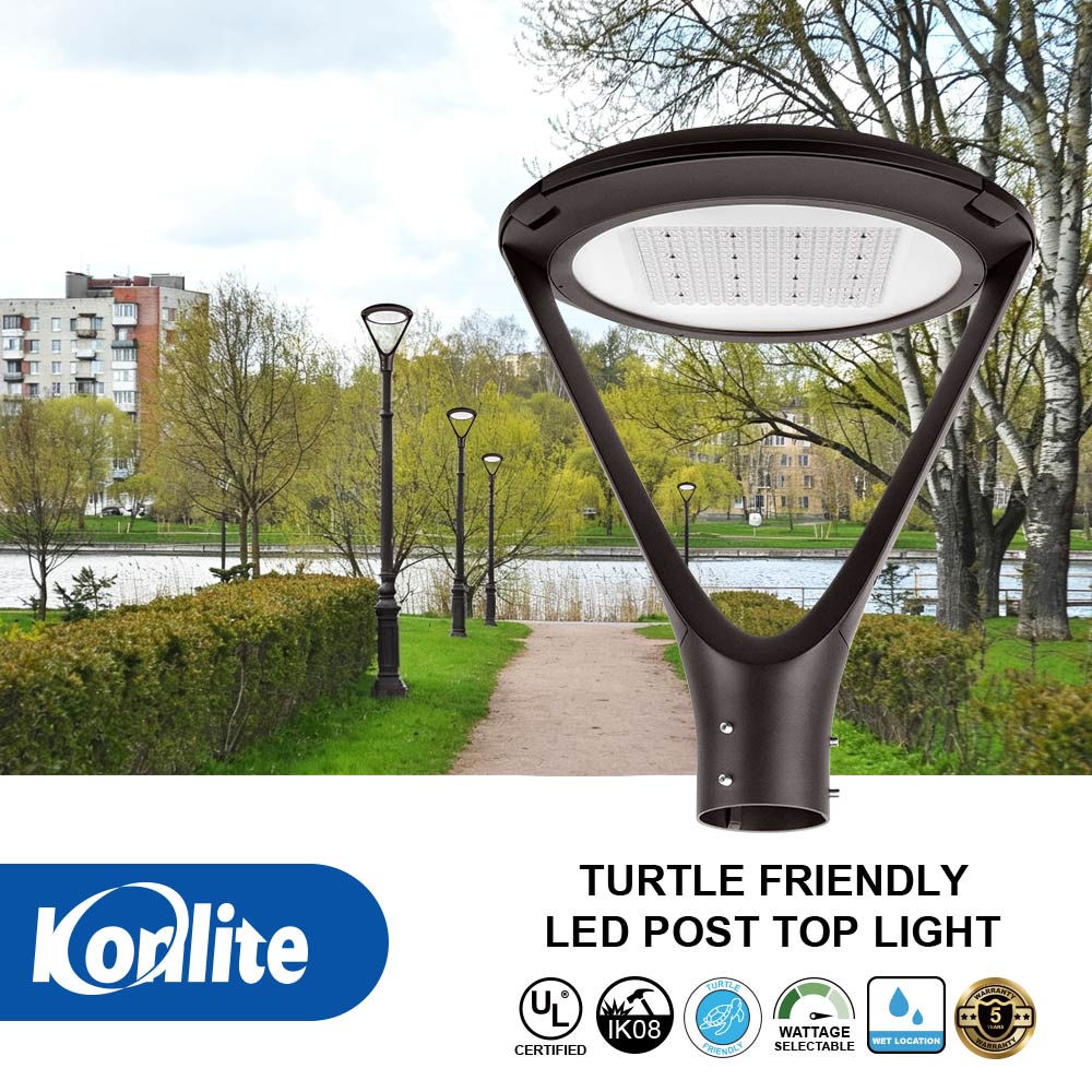 Certifications and features for Atria Amber LED Post Top Light