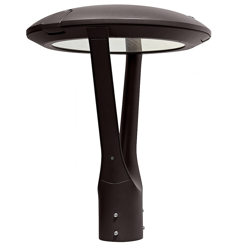 Size view of a Konlite 63W Atria LED Post Top Light