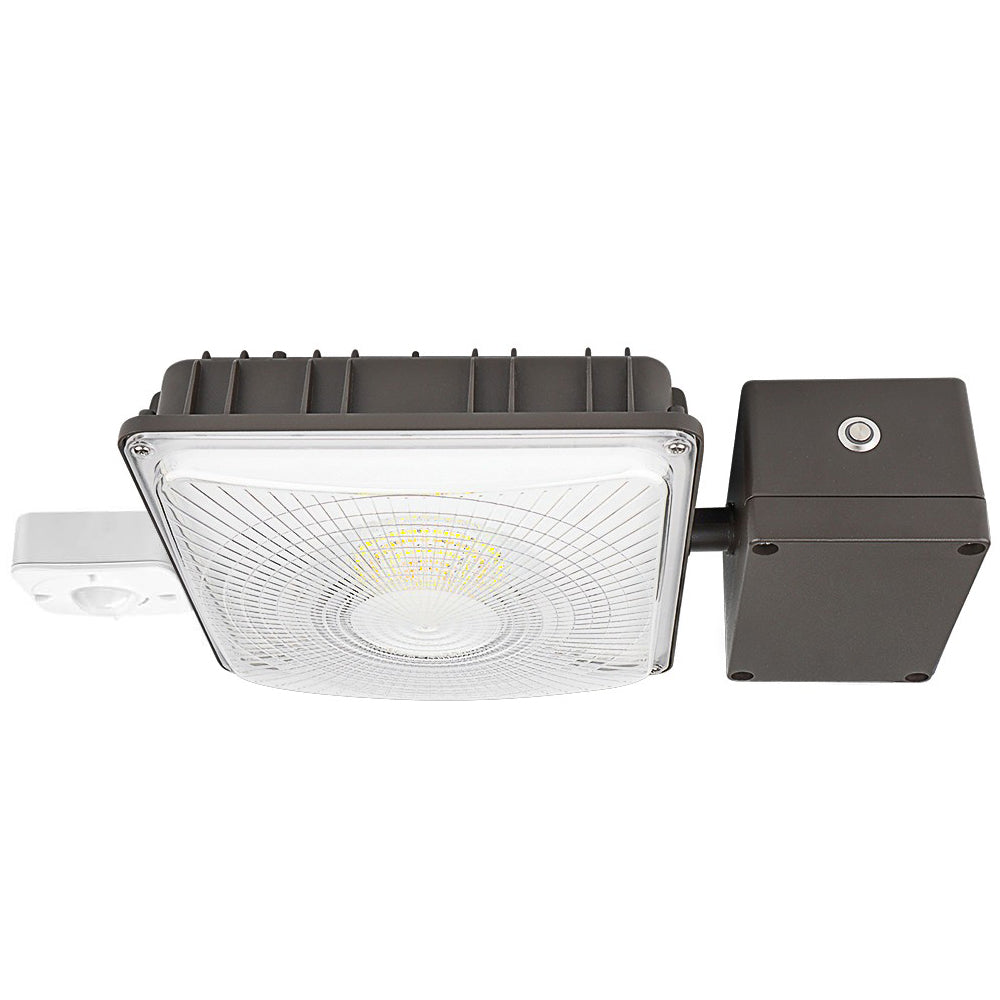 Konlite LED Canopy Light with emergency battery backup and motion Sensor