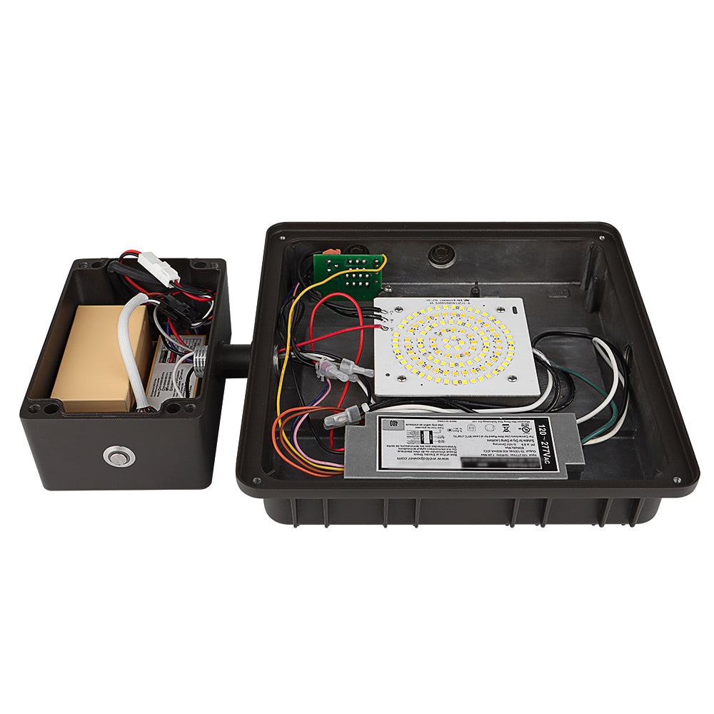 emergency battery backup box for LED canopy light