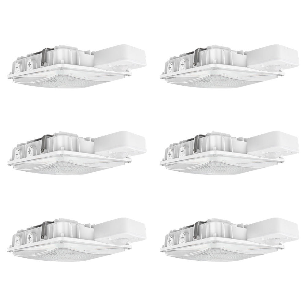 6 pack Konlite LED Canopy Lights with Motion Sensor