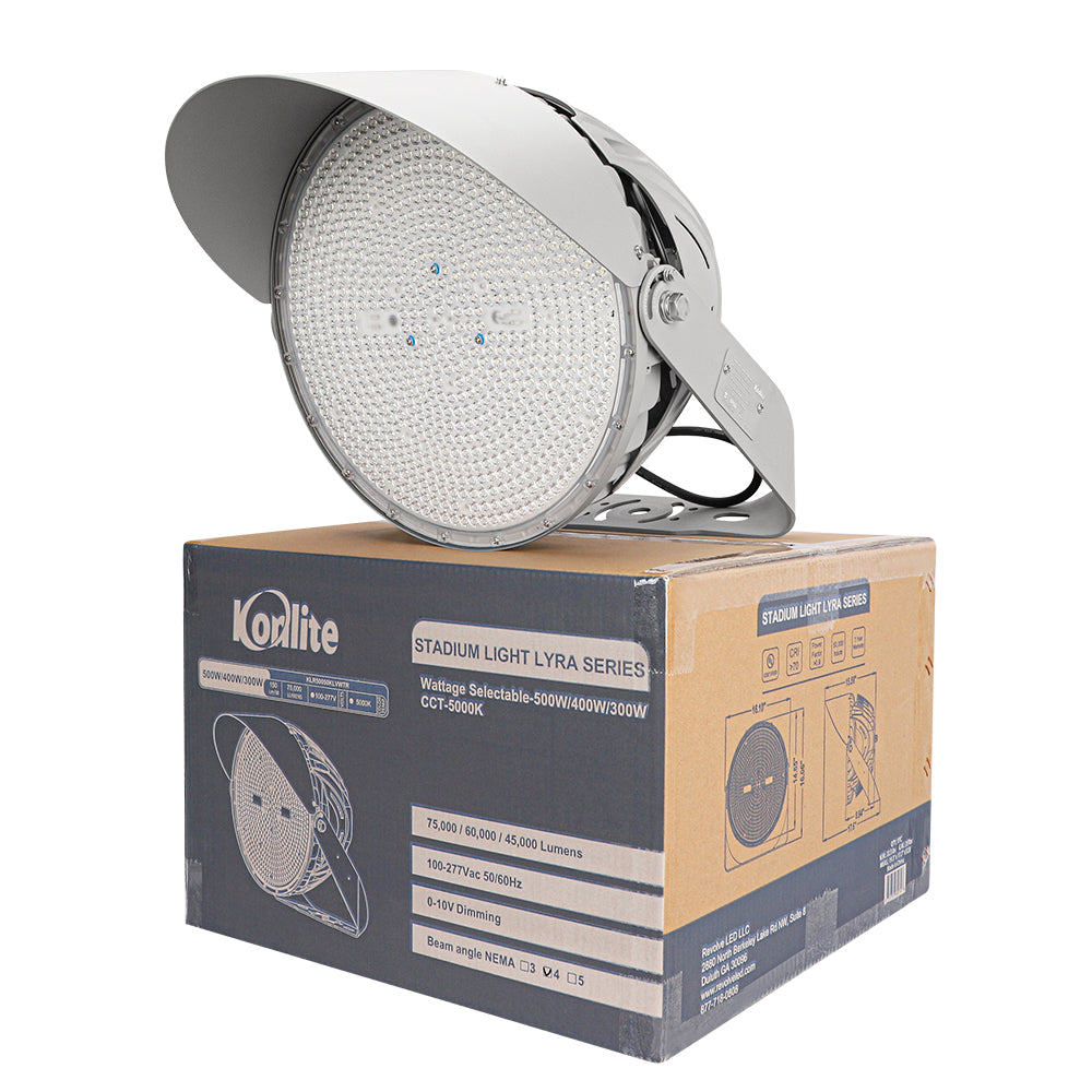 LYRA LED Stadium Light 500W and package