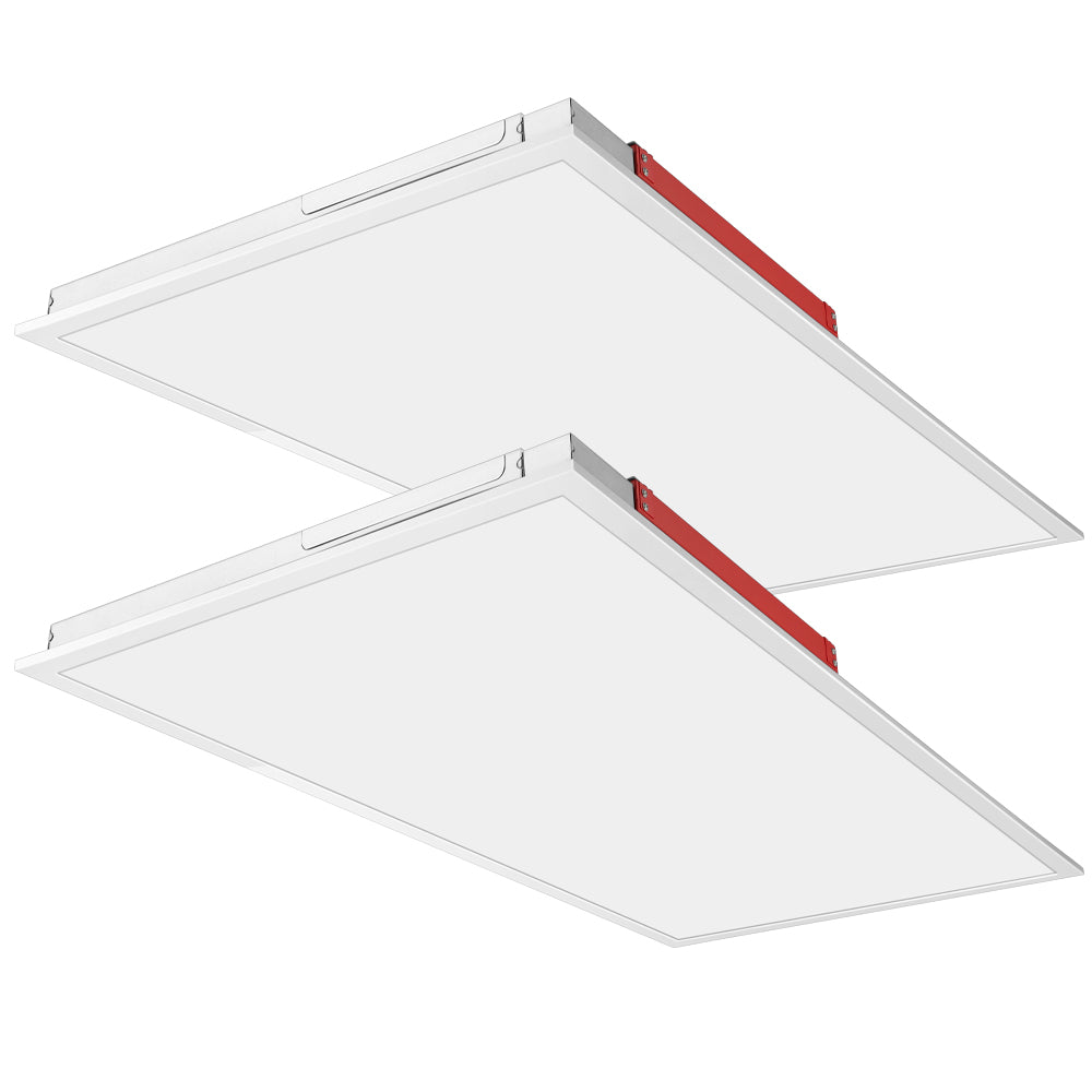 2x4 LED Panel Light w/ Emergency Battery | Pack of 2 | Revolve LED