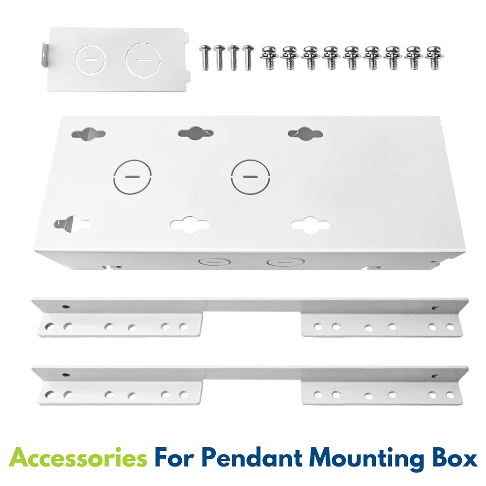 Pendant Mounting box for konlite pavo series led linear high bay