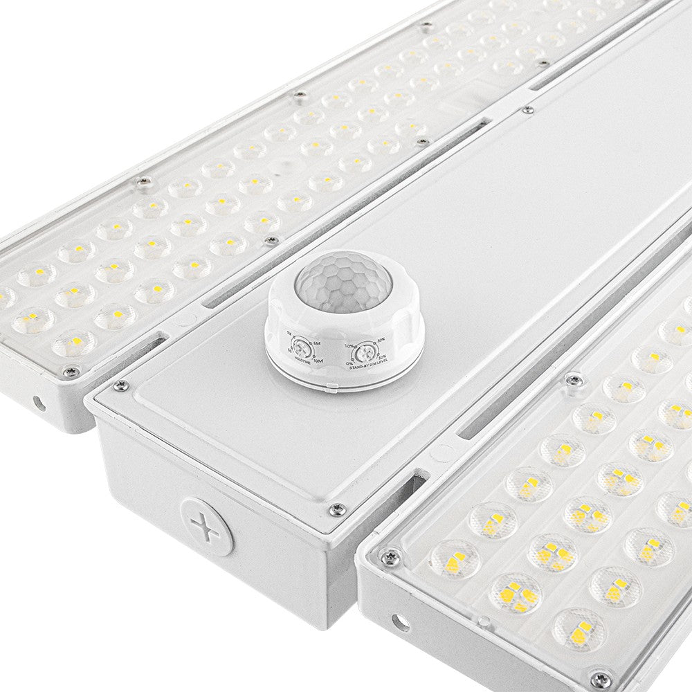 Close Look of Konlite LED High Bay lights PAVO series with motion sensor