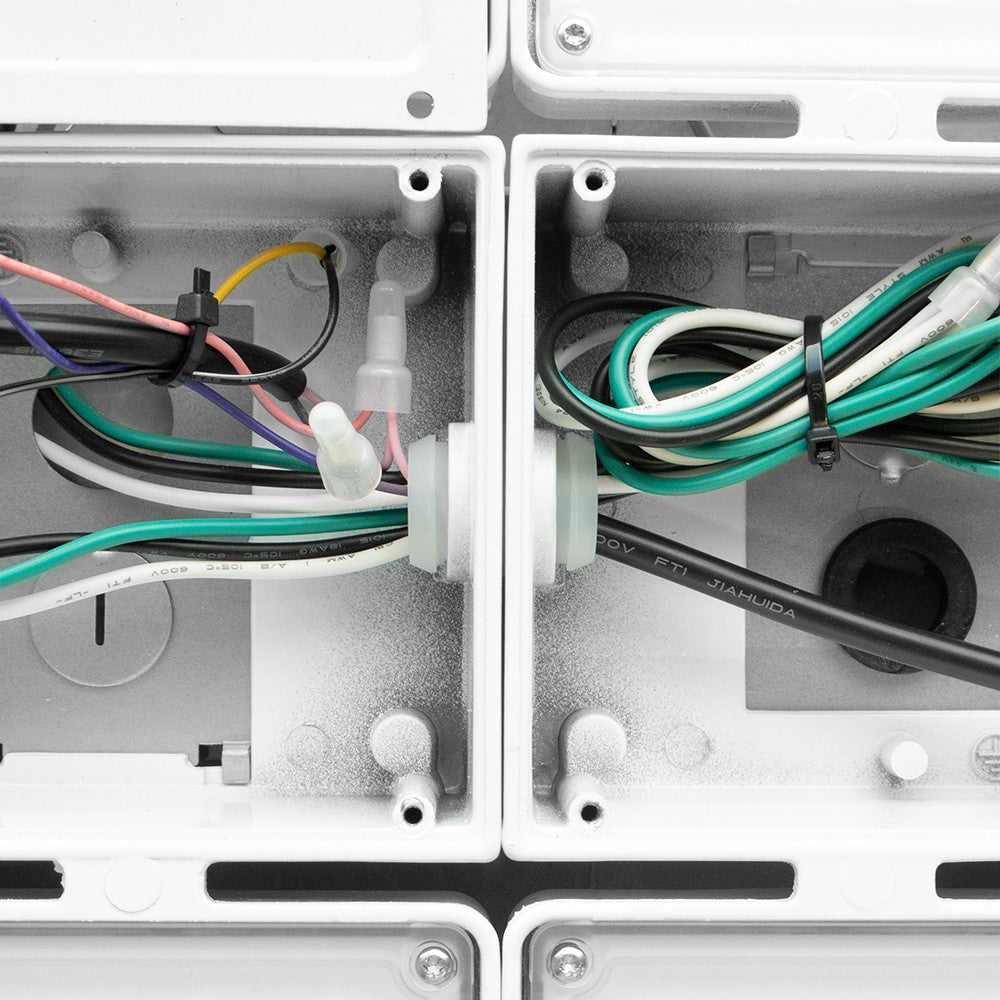 Inside view of 420W PAVO LED high bay light