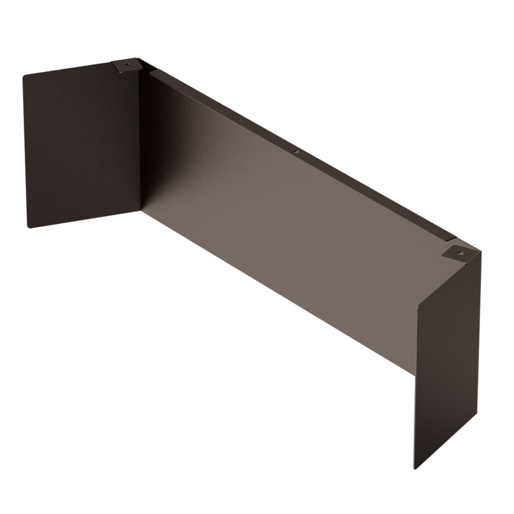Dark Bronze Rear Glare Shield for Spica Series LED Sports Lights
