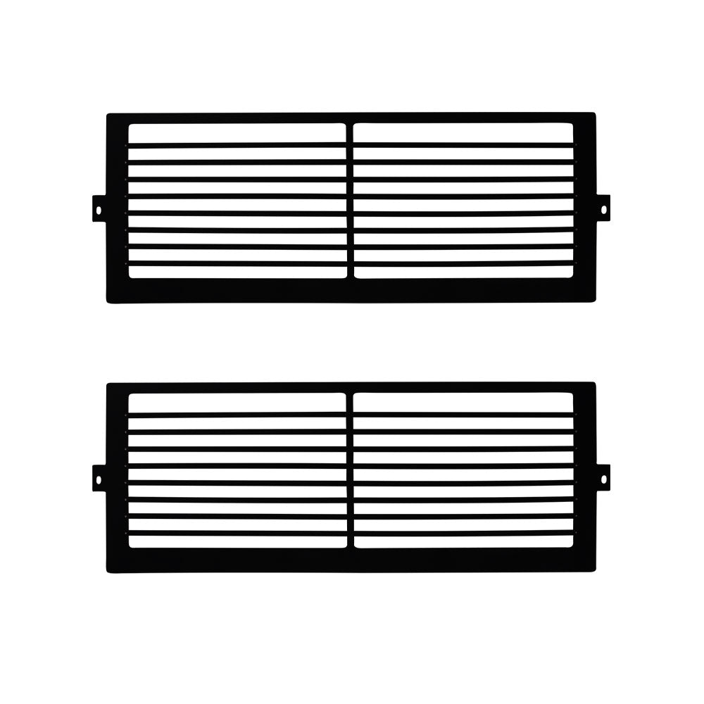 2-pack of Black Louver Shield for Spica Series LED Sports Lights