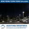 Konlite Vela I LED White Parking Lot Light wattage selectable