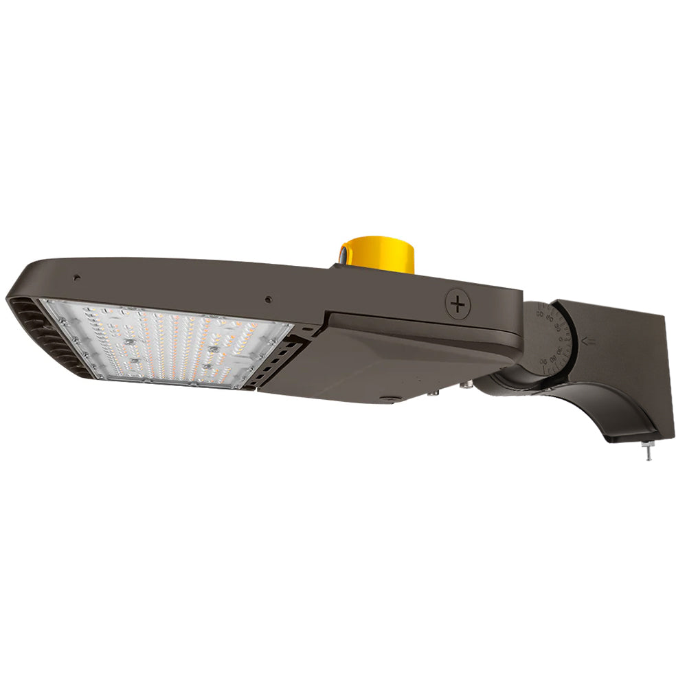 Vela LED Parking Lot Light - 277-480V - 150W/120W/100W/80W - 3CCT - 23,000 Lumens - Type III - 400W Equal