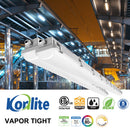 two pieces Konlite 8ft Vapor Tight LED Light Fixture