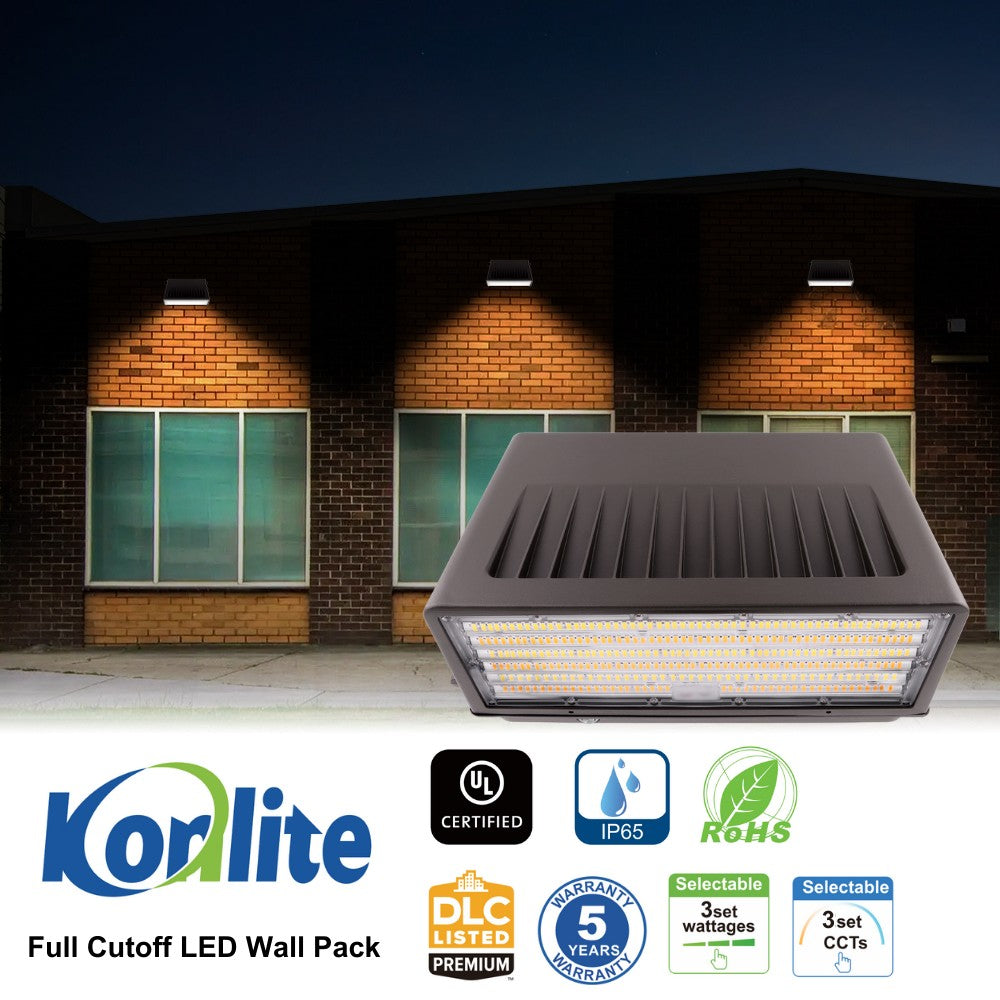 Konlite Full Cut off Wall Pack light