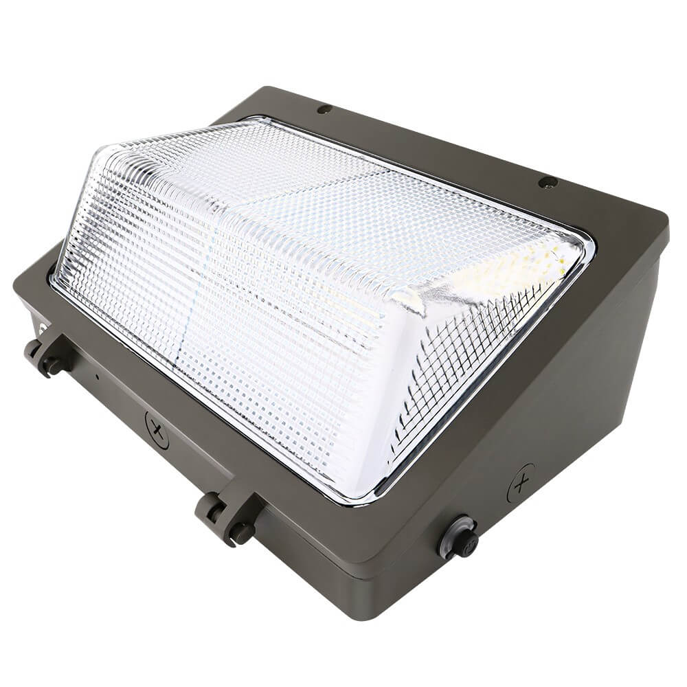Side iew of Konlite LED Wall Pack Light