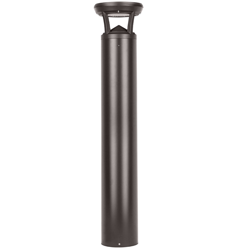 Konlite Atria Turtle Friendly LED 4 ft Dark Bronze Bollard Light Fixture