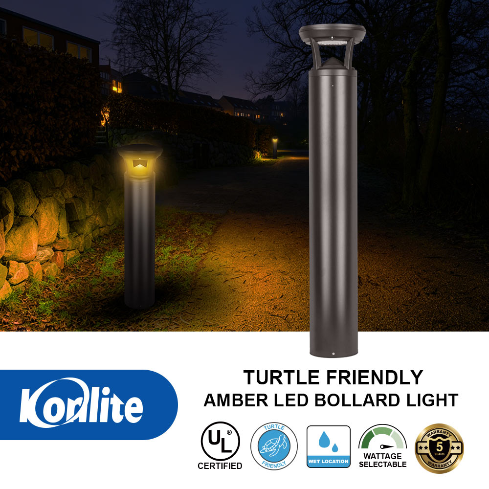 Certifications and features for Konlite Atria Turtle Friendly LED 4 ft Dark Bronze Bollard Light