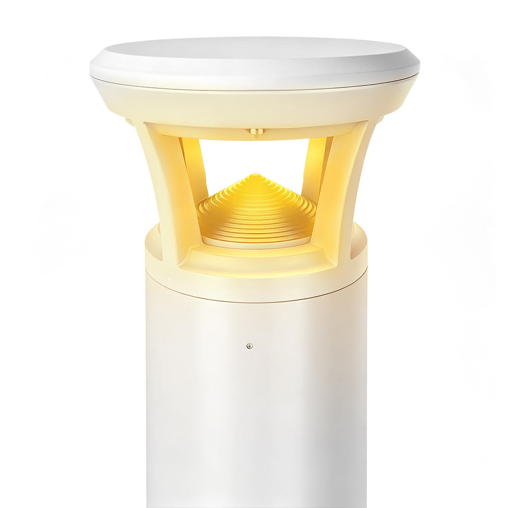 Flat Top option for White Atria LED Turtle-Friendly Bollard Light