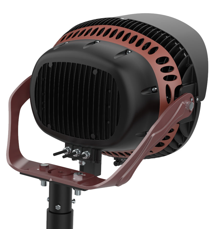 Konlite LED Stadium light with Slip Fitter Mount