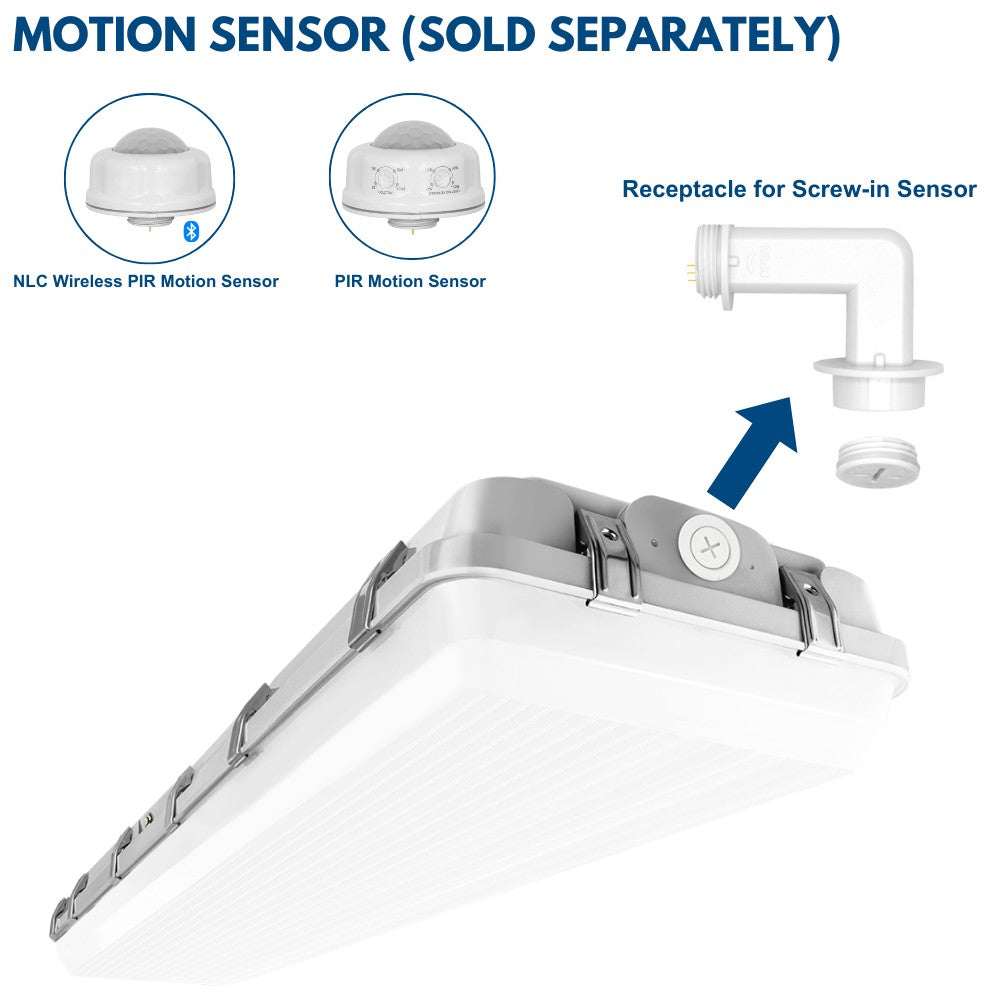 Motion Sensor for NSF Vapor Tight LED Light Fixture