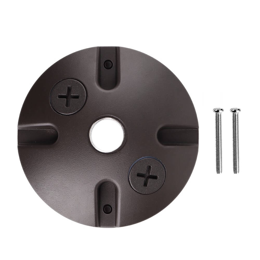 Round cover plate for Konlite 25W flood light