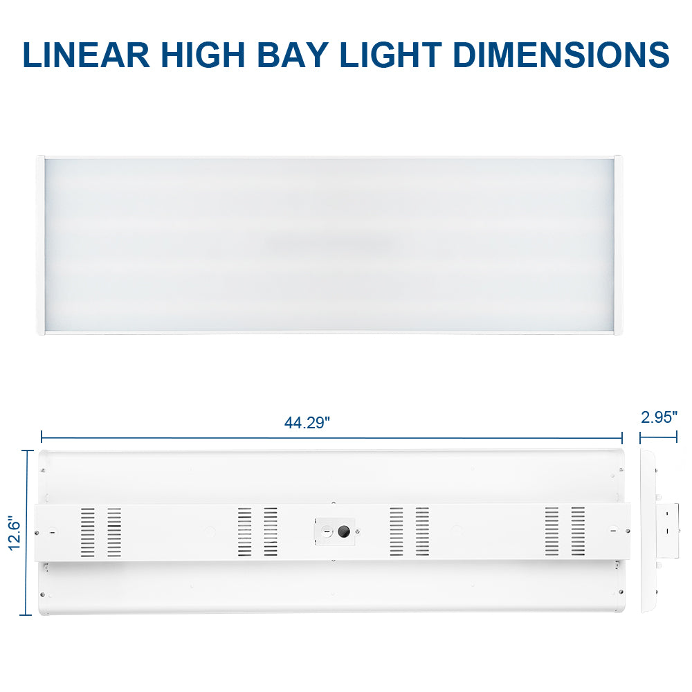 300W Konlite Linear Highbay light Dimensions