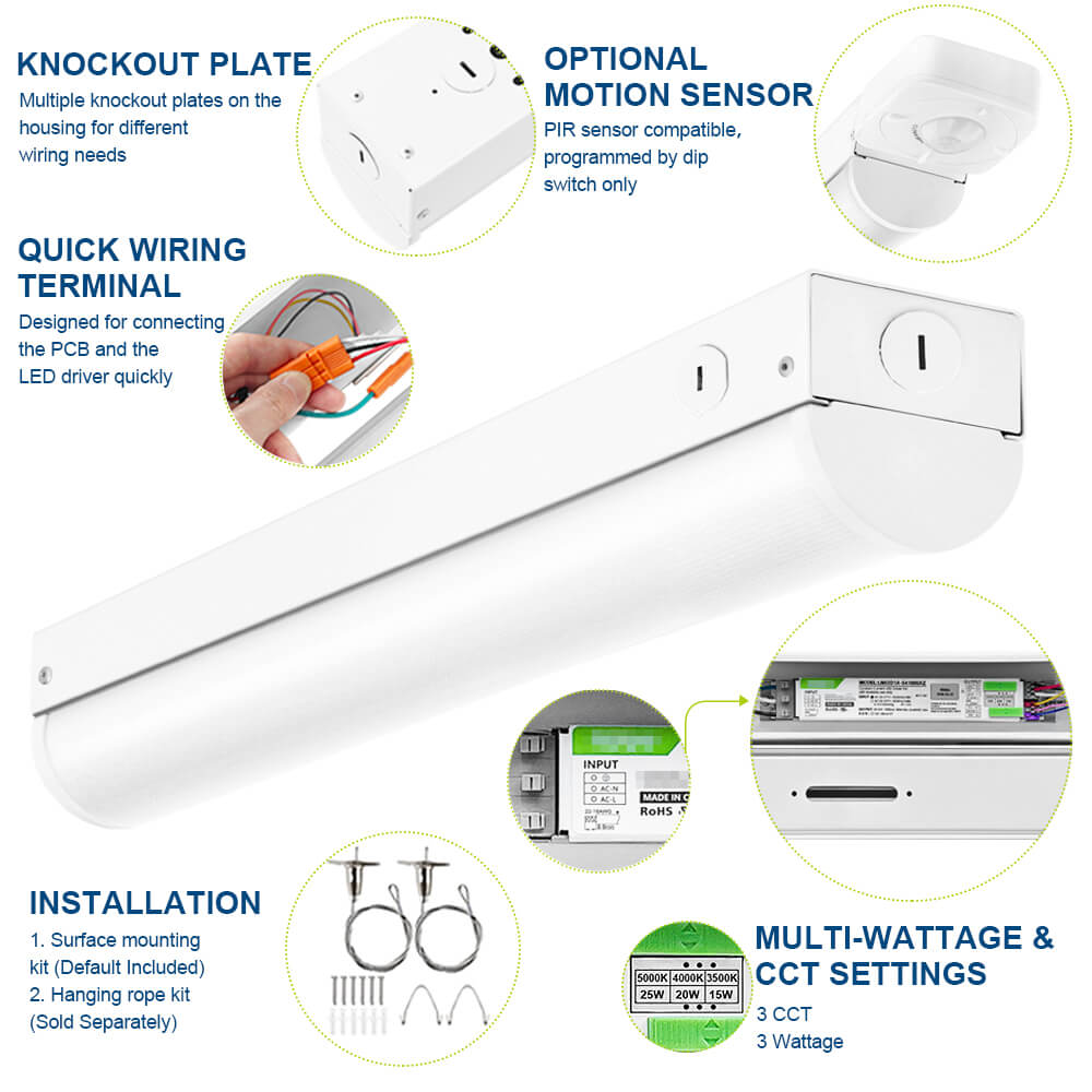 Product details of 2ft led strip light fixture