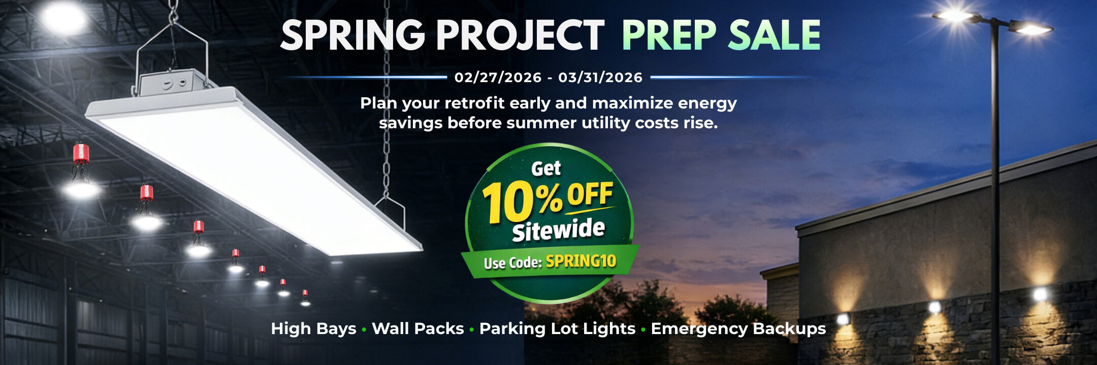 2026 spring promotion - RevolveLED.com