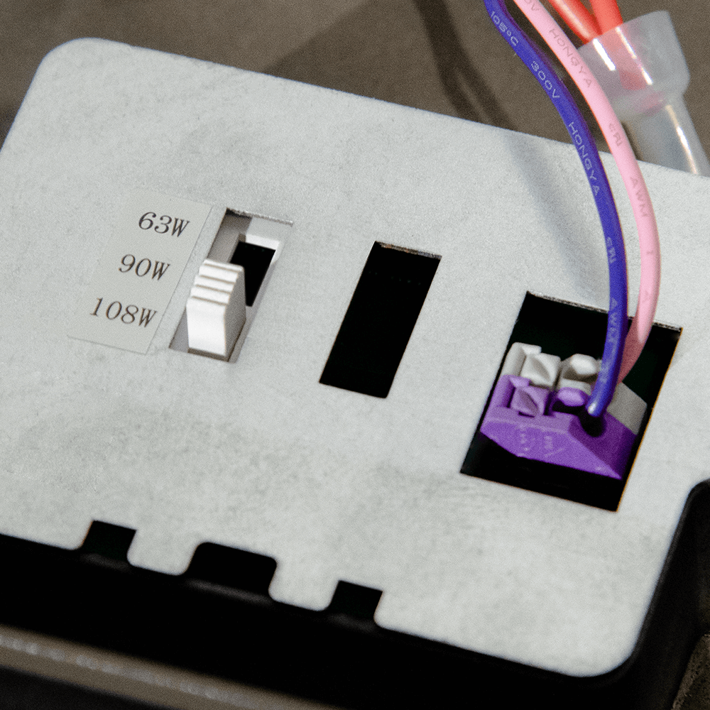 LED Wall Pack light with Photocell wattage settings