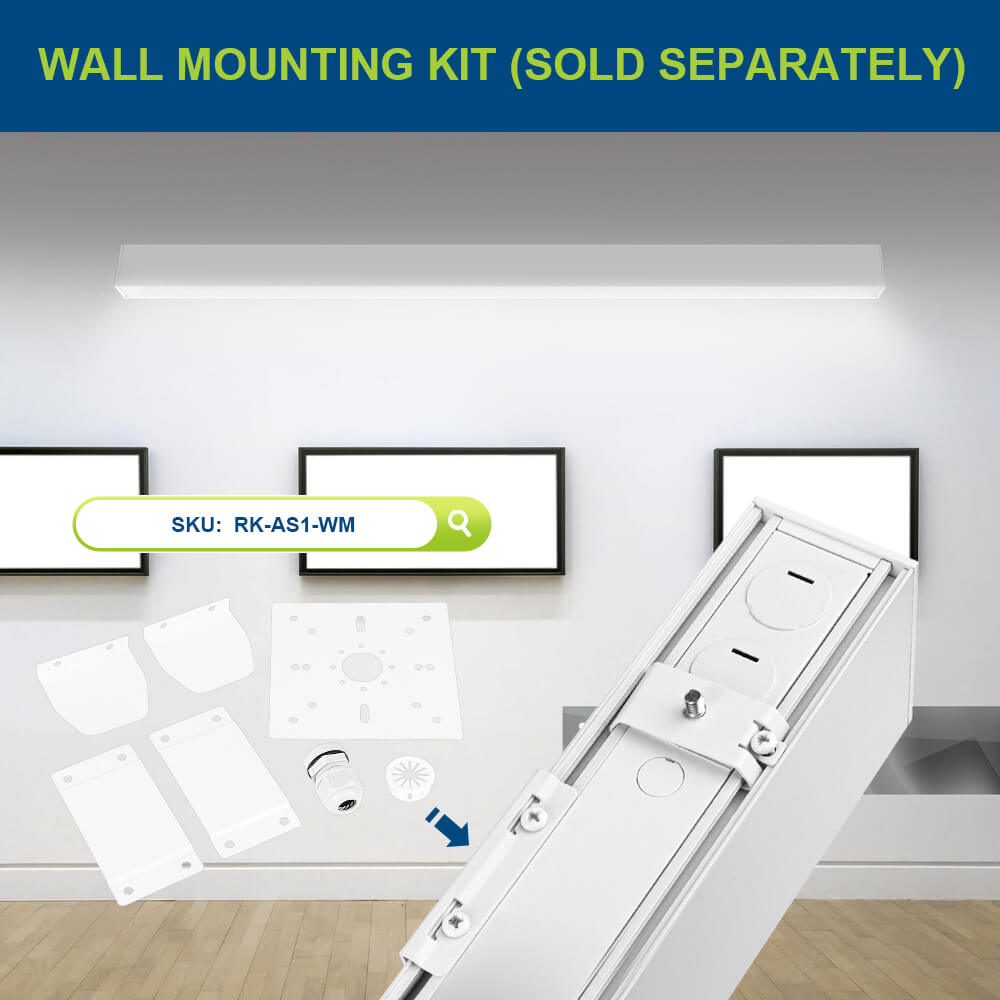Wall mount kits for 2FT Architectural Linear Light LED Linear Fixture