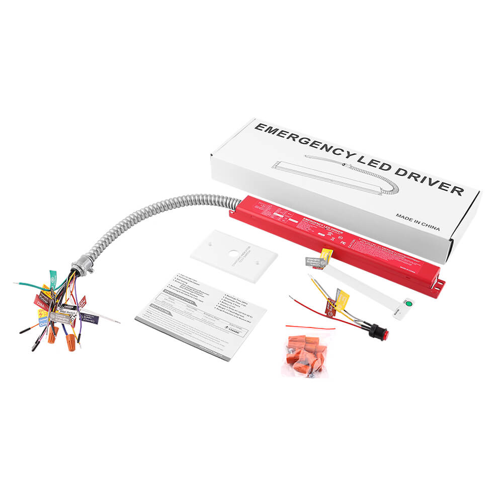 Package of LED Emergency Driver for LED Panel light and Down Lights