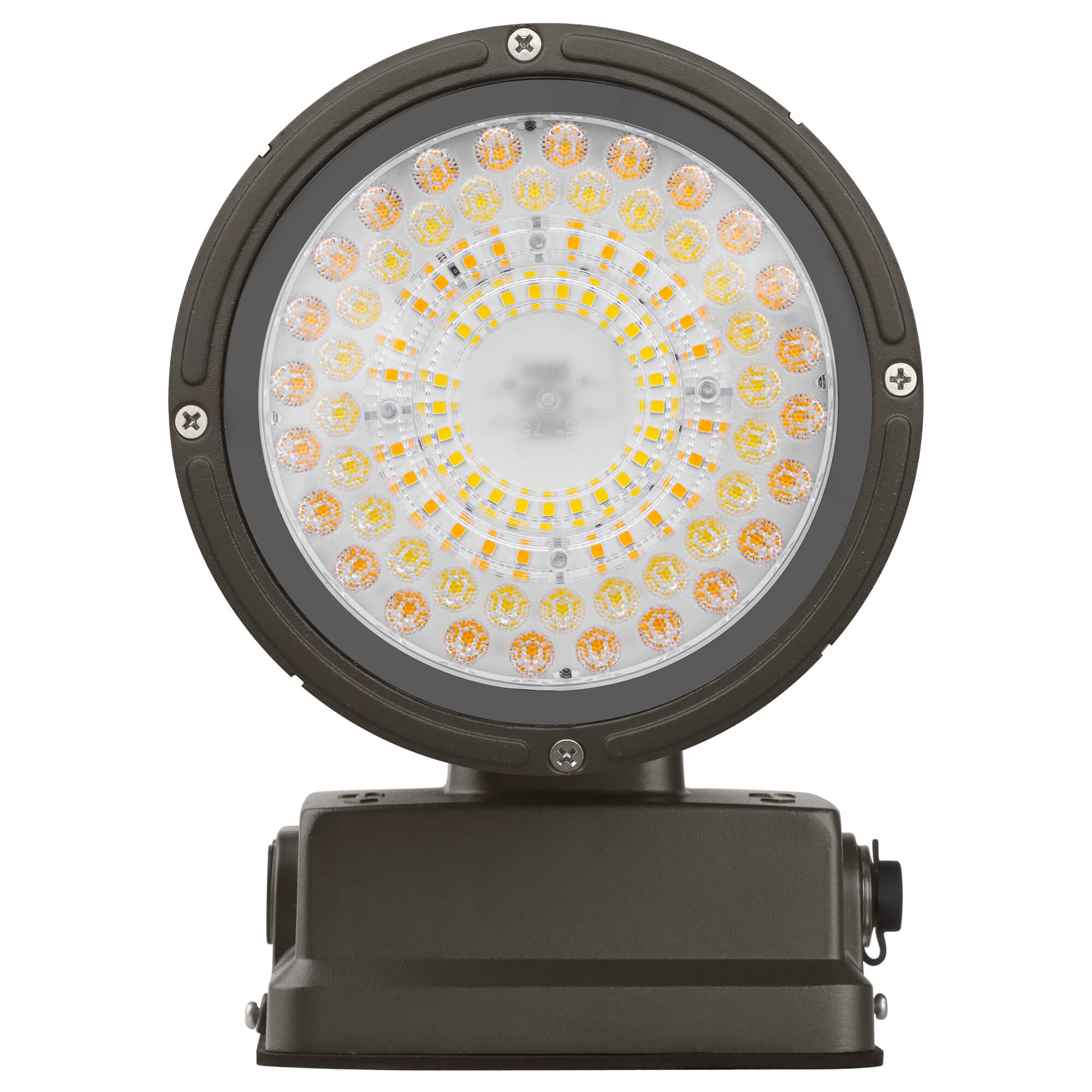 Button View of Konlite 6 inch LED Cylinder Up and Down Wall Light fixture