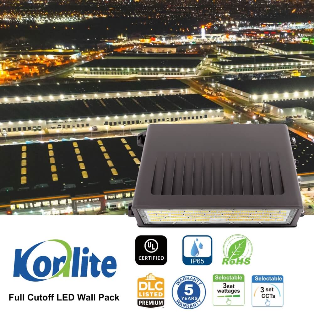 Konlite Full Cut off Wall Pack light