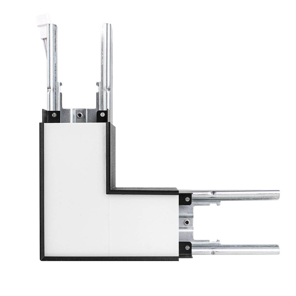 Black L-Shape Connector Use with Konlite Architectural Linear Light