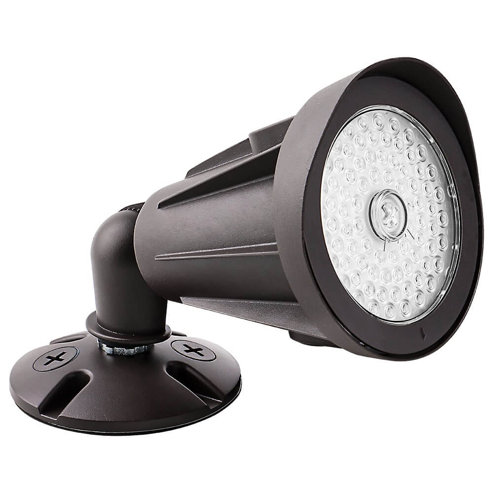 25W LED Outdoor Bullet Flood Light fixture with a cover base
