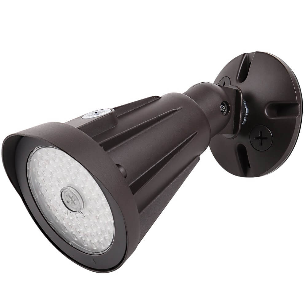 25W LED Outdoor Bullet Flood Light fixture with a cover base