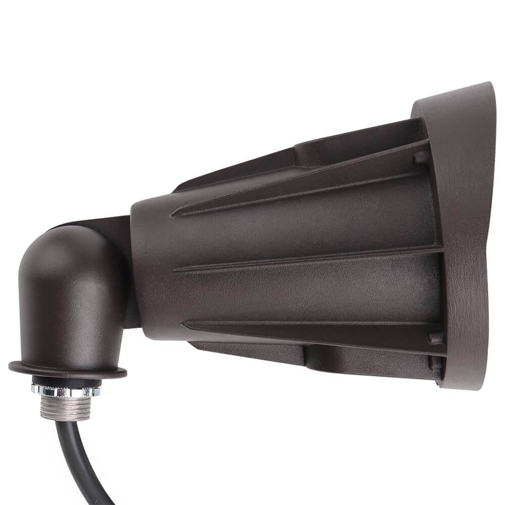 Side view of 25W LED Outdoor Bullet Flood Light fixture