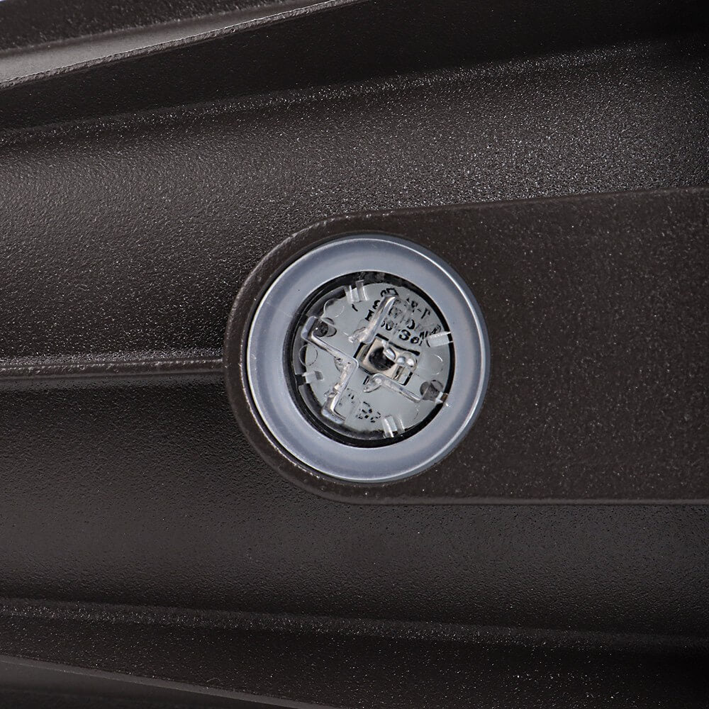 Close-up of photocell of 25W LED Outdoor Bullet Flood Light fixture