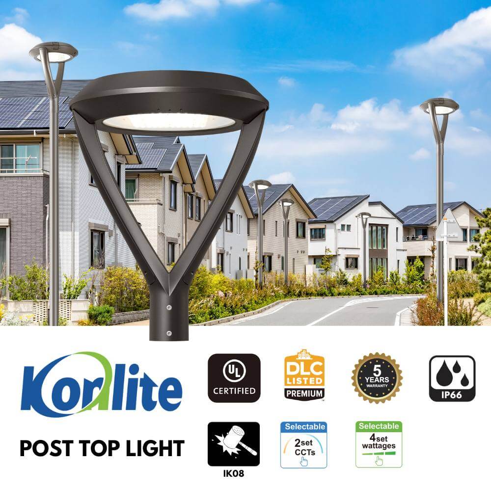 Konlite LED Post Top Light